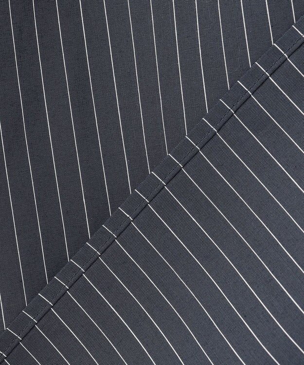 23区 【先行予約】ドライシアーストライプ フロントタック ブラウス ネイビー系