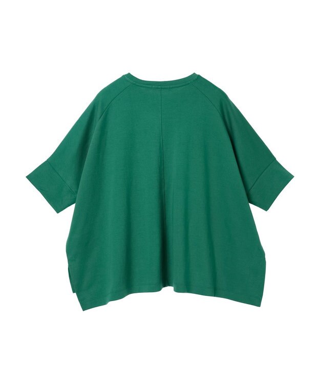 AMERICAN HOLIC 接触冷感ポンチョシルエットポンチプルオーバー Green