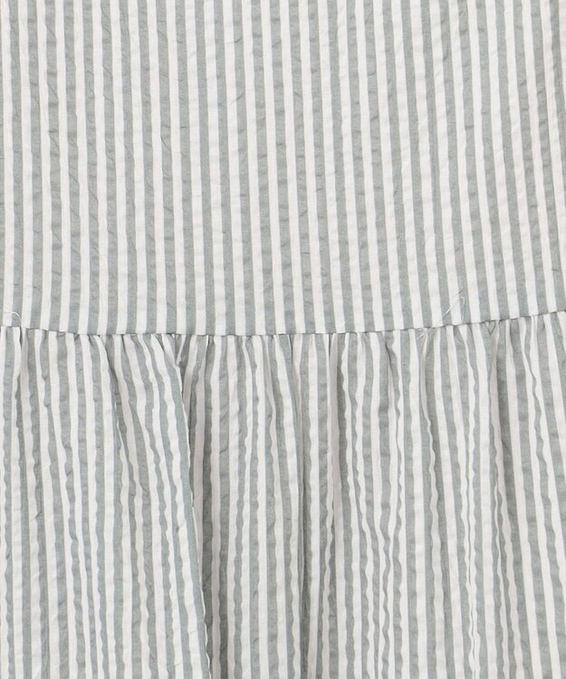 TOCCA 【00サイズあり・洗える・速乾・消臭】WAVES ティアードドレス グレー系5