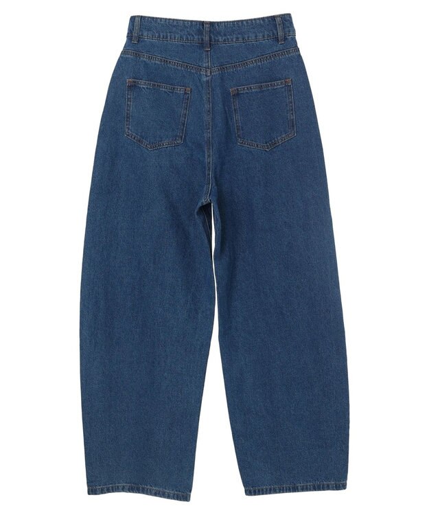earth music&ecology デニムエッグパンツ Indigo