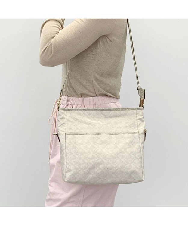 PELLE BORSA 2WAYショルダー Alive アライブ 4434 シャンパンゴールド