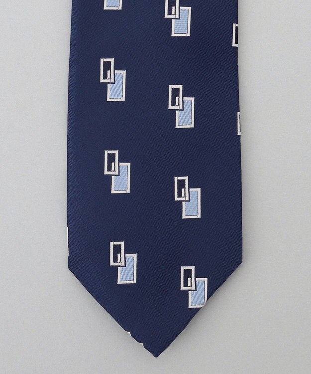 GOTAIRIKU 【日本製】西陣ネクタイ_小紋柄 ブルー系4