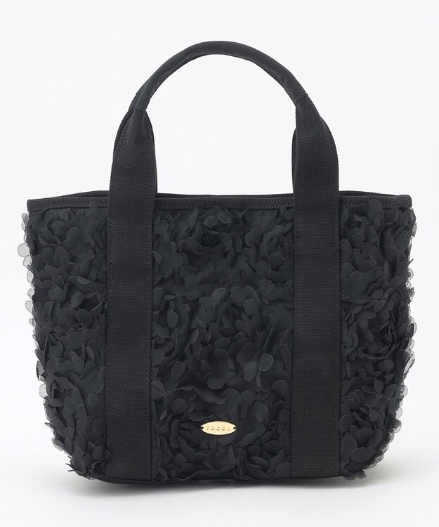 TOCCA IN THE GARDEN キャンバストートバッグ ブラック系