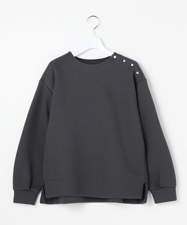 J.PRESS LADIES ダンボールジャージー プルオーバー スレート系