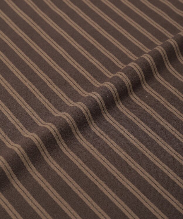 AMERICAN HOLIC ソフトタッチボーダープルオーバー Brown