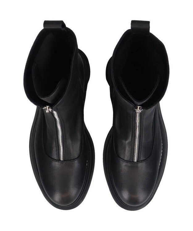 Bridget Birkin 【PARADIS COULEUR】ボリュームソールセンタージップブーツ ブラック
