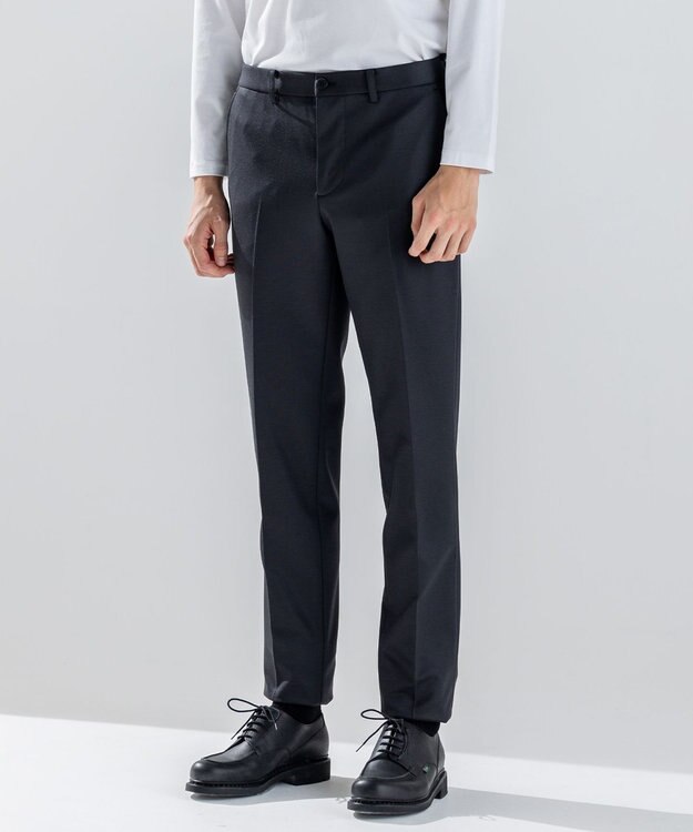 JOSEPH HOMME 新モデル【WEB限定】ストレッチジャージーパンツ   テーパードパンツ / CITY EASY ブラック系