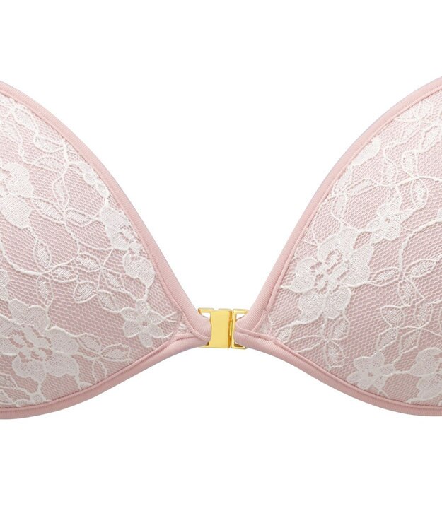 BRADELIS New York 【NuBra / ボリュームアップ】パテッドヌーブラ ベル オーラ  蒸れにくい バックレス コレクション デザインヌーブラ 正規品 ピンク