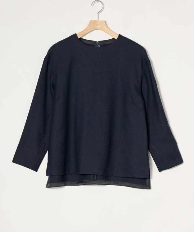 ONWARD Reuse Park 【23区】ブラウス秋冬 ネイビー