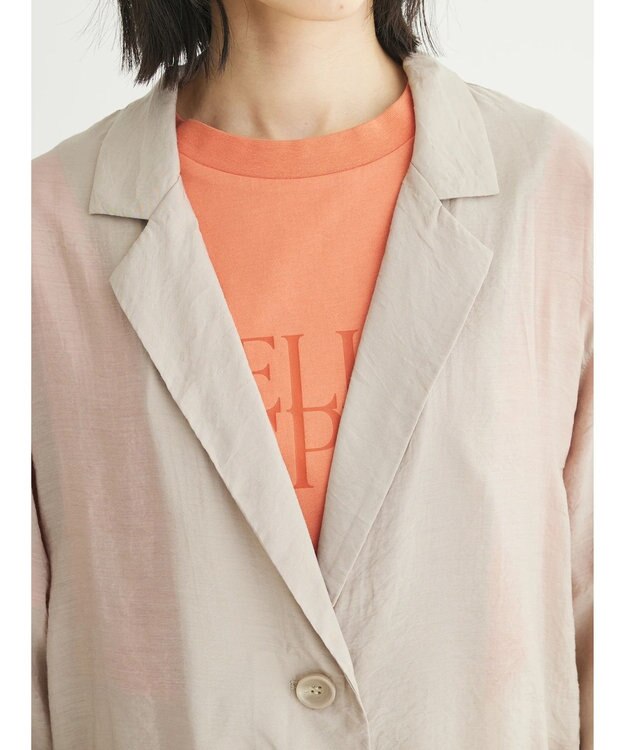 Green Parks ・ＥＬＥＮＣＡＲＥ　ＤＵＥ　シアーテーラージャケット Beige