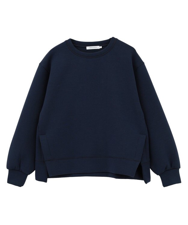 AMERICAN HOLIC サイドスリットダンボールプルオーバー Navy