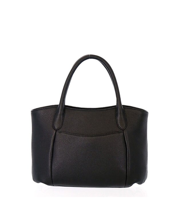 IBIZA 牛革　ハンドバッグ（ワイドサイズ） 黒