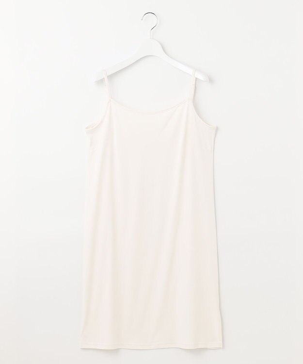 UNFILO 【洗える】イージーケア シャツワンピース グリーン×ホワイト