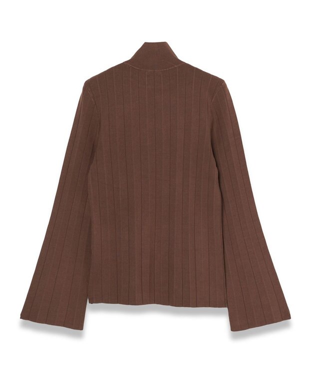 JOSEPH シルクストレッチ プリッセ　ハイネックニット Arabica