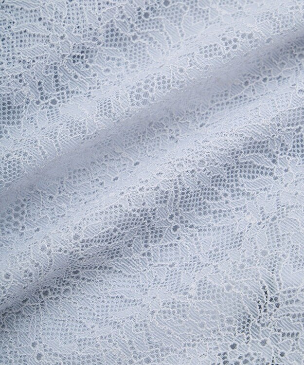 earth music&ecology 接触冷感２ｗａｙレースタンクトップ Grayish Blue