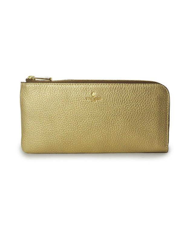 PELLE BORSA L字ファスナー長財布 Reinette Goods レネットグッズ 47184785 ゴールド