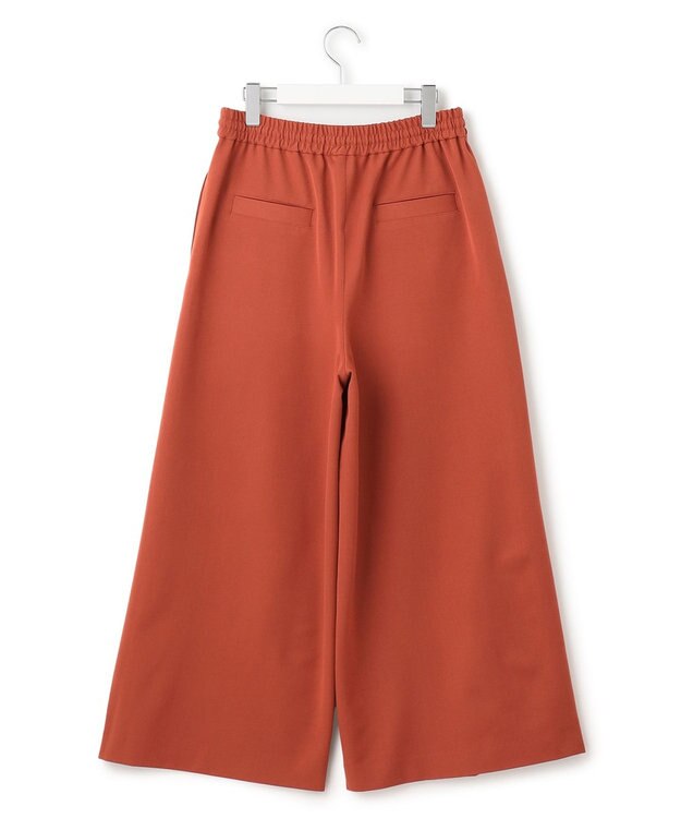 J.PRESS YORK STREET 【WOMEN】イージーワイドパンツ オレンジ系