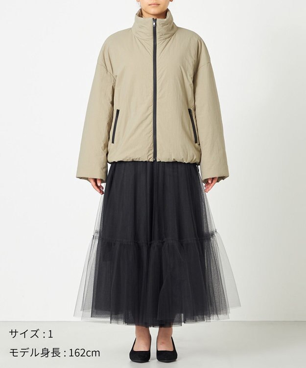 NAVE 【Nave・手洗い可/中綿】パフィトラックジャケット ベージュ系