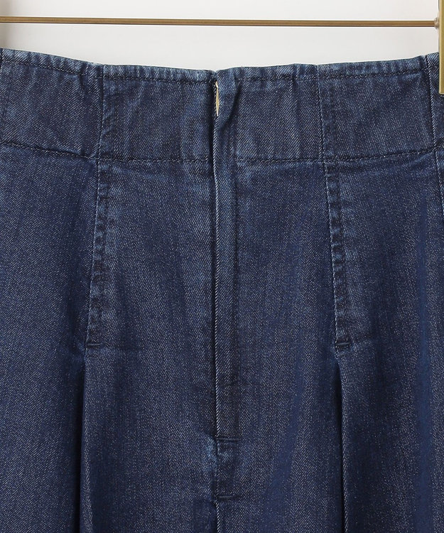 ライトデニム プリーツスカート / 組曲 S | ファッション通販