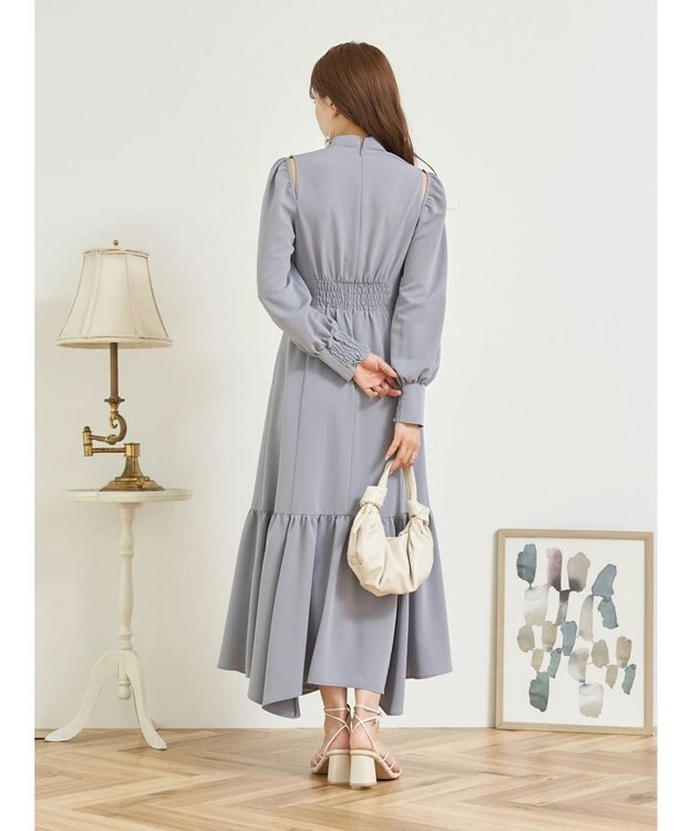 earth music&ecology ２ＷＡＹショルダーワンピース Blue