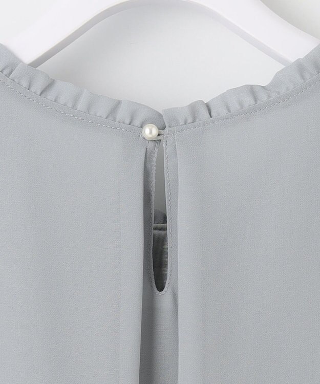 ANY SIS S 【洗える】エアリープリーツ ブラウス ミント