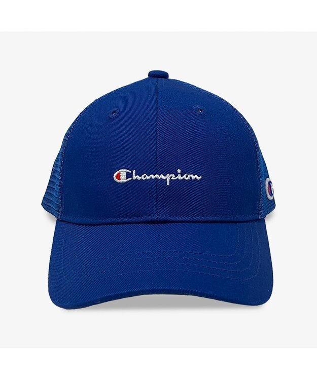 林八百吉商店 Champion　キッズ  ツイルメッシュキャップ ブルー