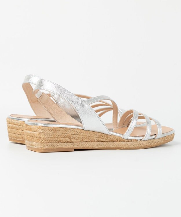 gaimo 【GAIMO/ガイモ】ラインベルトジュートサンダル/OBER-US シルバー