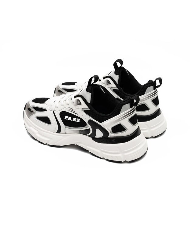 BONTRE 【23.65/イーシプサムチョンユクオ】スポーティレースアップスニーカー/PIPER マルチブラック