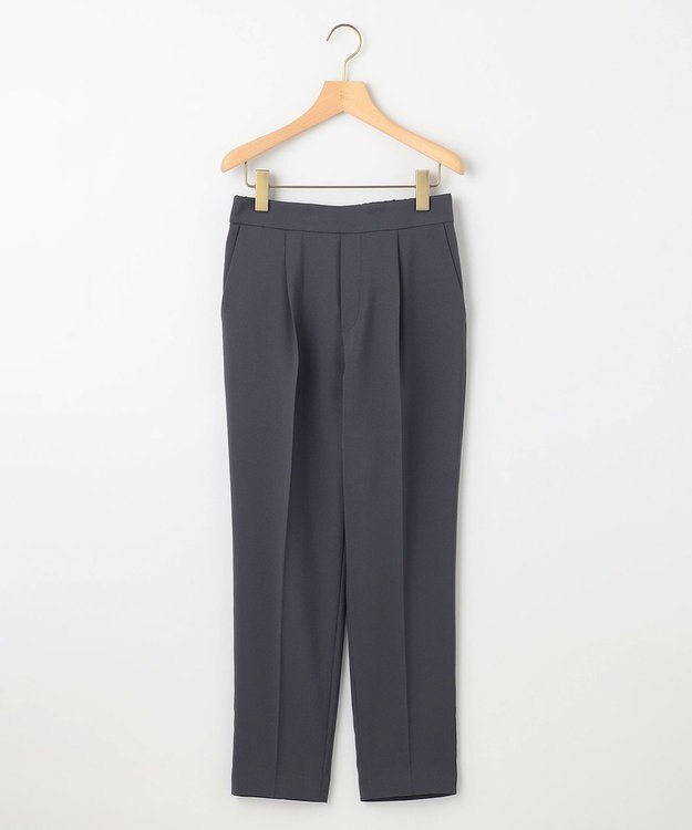 組曲 【ストレッチ・イージーケア】オシャクロス テーパードパンツ 【WEB限定】ミディアムグレー系9