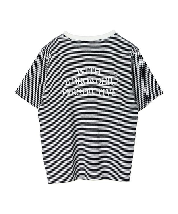 Green Parks 襟ロゴアソートレギュラーＴシャツ Border