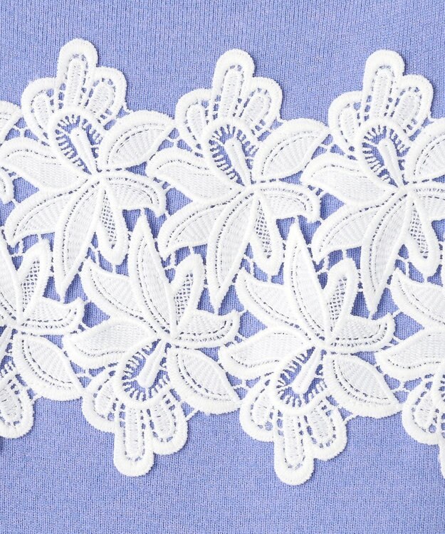 TOCCA 【百田夏菜子さん着用】NIGHT PETAL ニットドレス スカイブルー系