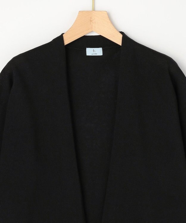 組曲 【先行予定・WEB限定】ルーズリーニット カーディガン ブラック系