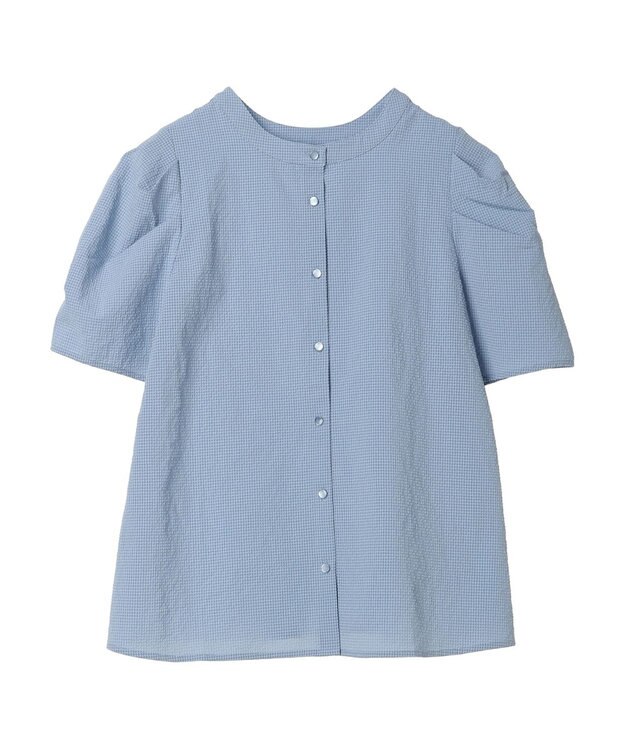 Green Parks ２Ｗａｙ　カラミドビーブラウス Blue