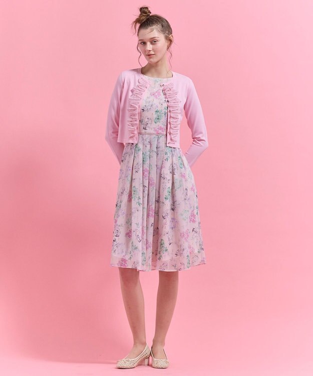 TOCCA UTOPIA BLOOM ドレス ピンク系5