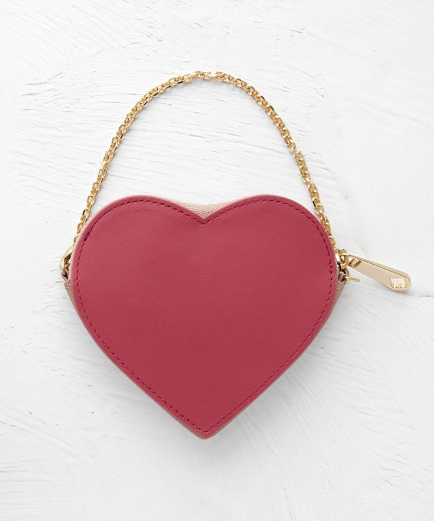 TOCCA 【八木アリサさん着用】WISH IN HEART CHARM POUCH チャームポーチ ピンク系