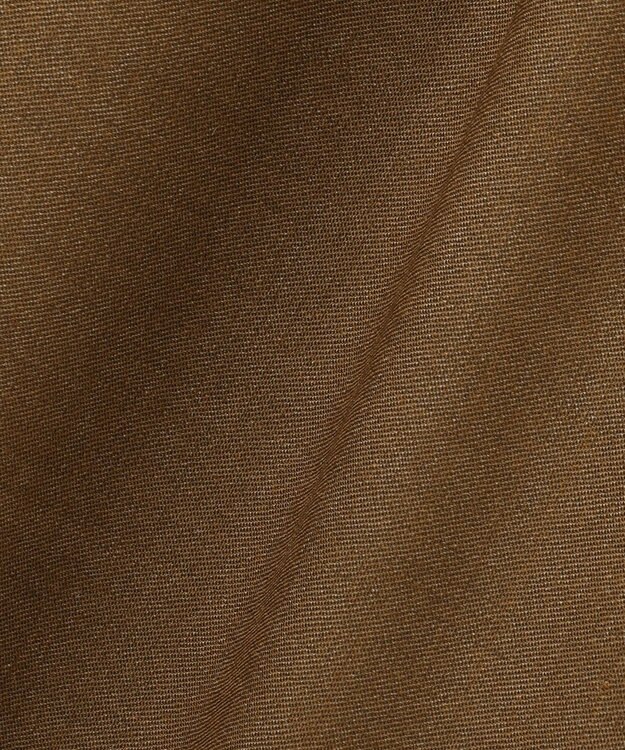 自由区 【SHIHOさん着用】デニムライクツイルカーブテーパード パンツ ブラウン