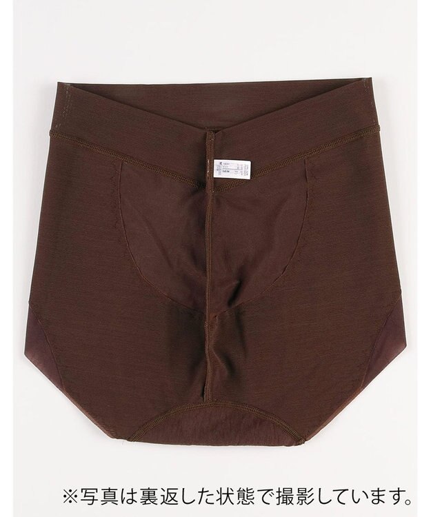 WACOAL ガードル ショート丈 高くヒップアップ 下腹部もすっきり ラクな着用感 レディース メッシュタイプ GRC326 /ワコール シナモンブラウン