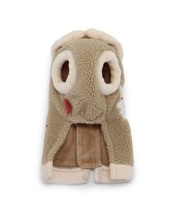 PET PARADISE リサとガスパール 背開き ベスト 《ベージュ》 小型犬 ベージュ