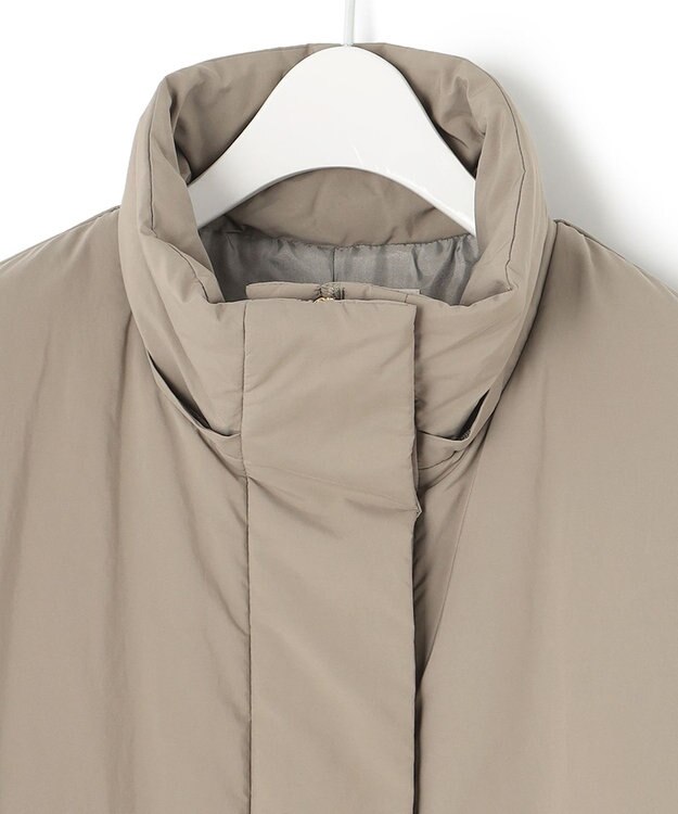 ICB L パディングロングコート アッシュカーキ系