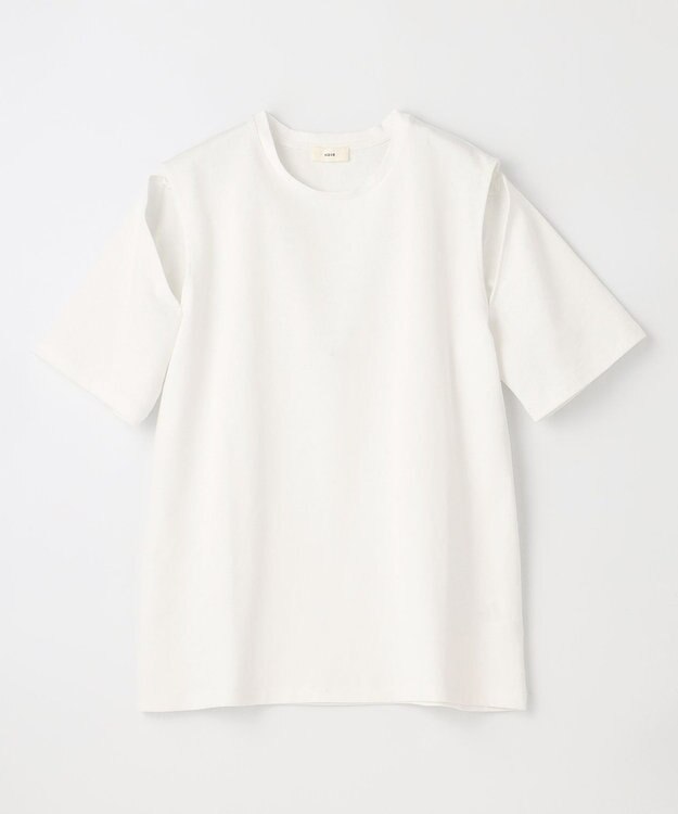 NAVE 【Nave　洗える】クリアジャージー Tシャツ ホワイト系