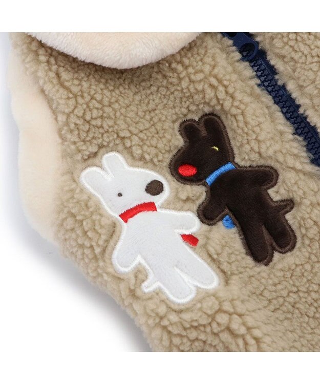 PET PARADISE リサとガスパール 背開き ベスト 《ベージュ》 小型犬 ベージュ