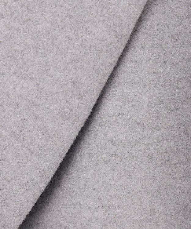 ANY SIS ウールライクノーブルチェスター コート ライトグレー