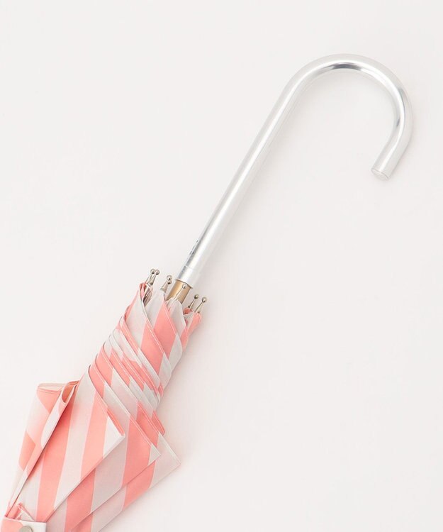 MOONBAT estaa 長傘 ななめストライプ ピーチ