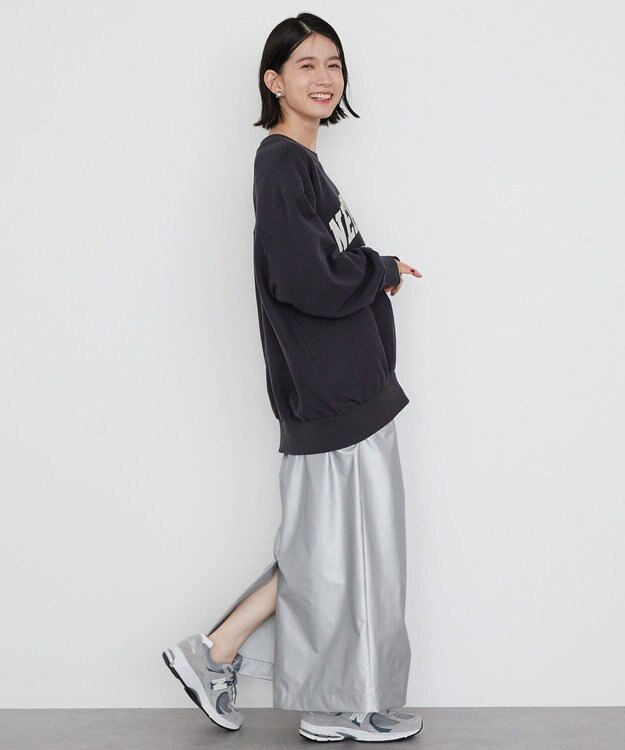 AMERICAN HOLIC ドローコードタイトスカート Silver