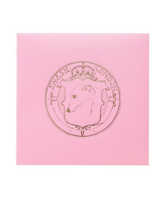 MOONBAT SWASH LONDON(スウォッシュロンドン） コットンハンカチーフ DOLLSHOUSE SURREALIST 52×52 日本製 ブラック