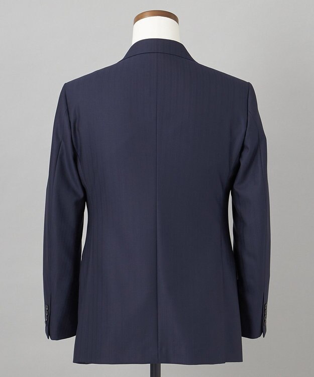 GOTAIRIKU 希少/五大陸限定【御幸毛織】コンパクトヤーン×SUPER120'sWOOL　3ピース（ペーパープレス加工） ネイビー系1