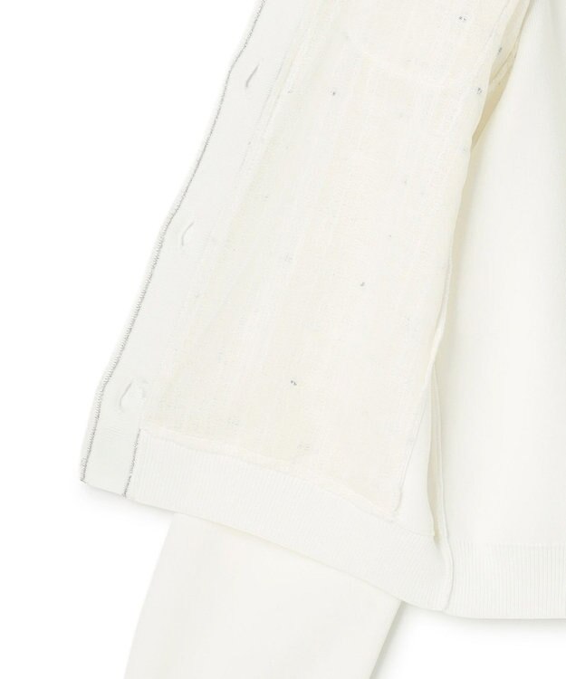 TOCCA 【八木アリサさん着用】FLOWER HIDE AND SEEK ニットジャケット アイボリー系