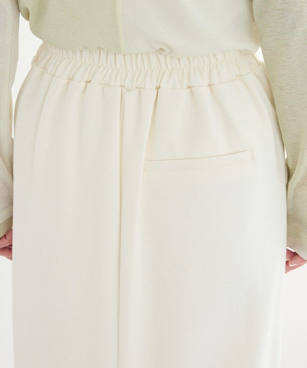 CRAFT STANDARD BOUTIQUE フクレジャカードIラインスカート Ivory