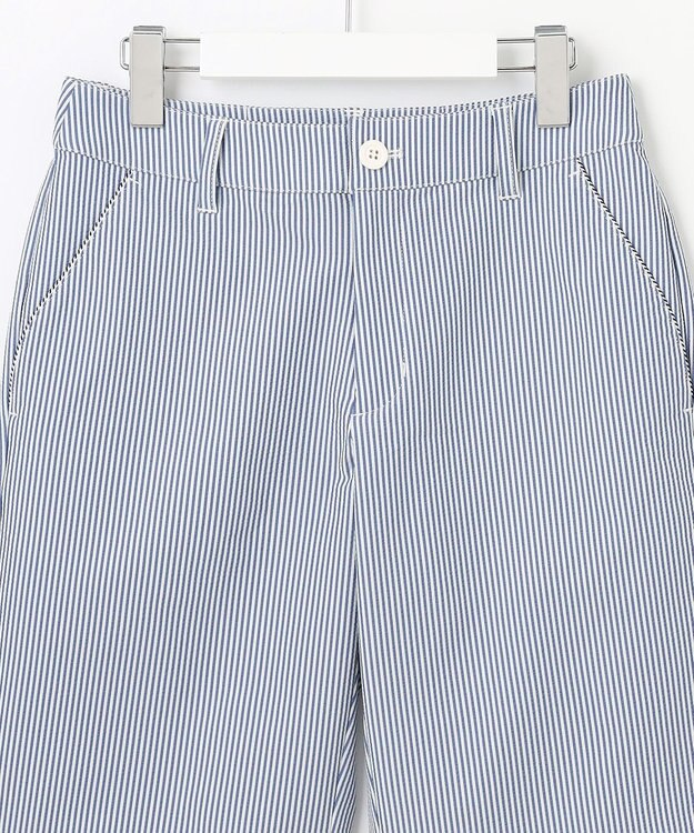 23区GOLF 【WOMEN】ストライプ柄 ショートパンツ ブルー系2