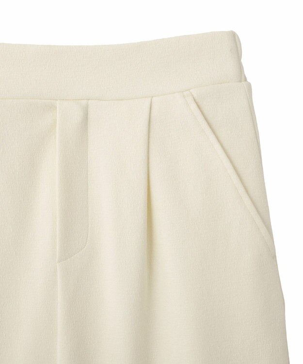 CRAFT STANDARD BOUTIQUE フクレジャカードIラインスカート Ivory